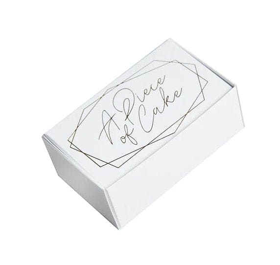 A Piece Of Cake Mini Cake Boxes Pack of 10 - Patisserie Valerie