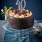 40th Birthday Toppers - Patisserie Valerie