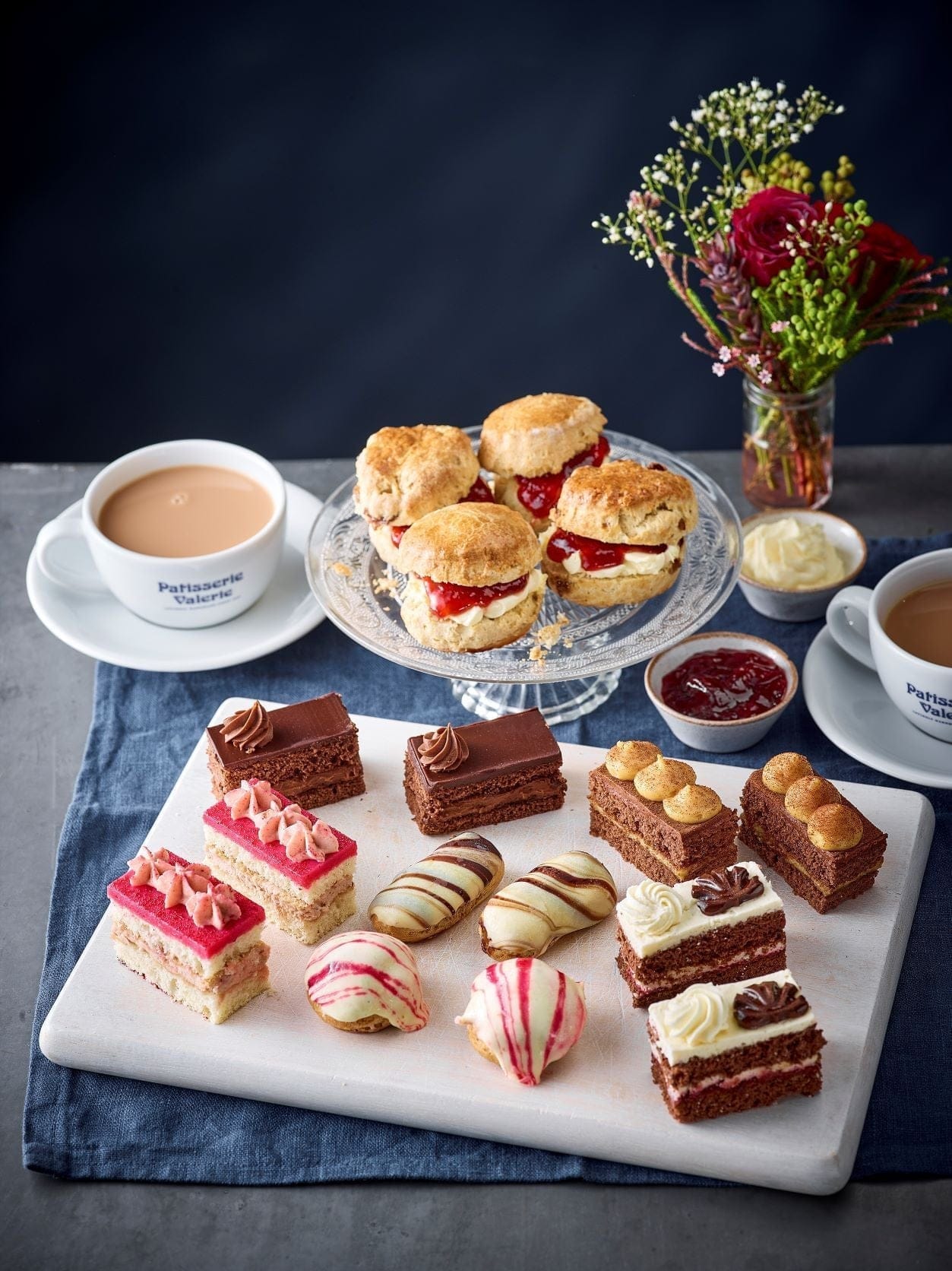 Madame Valerie's Afternoon Tea | Next Day Delivery | Patisserie Valerie