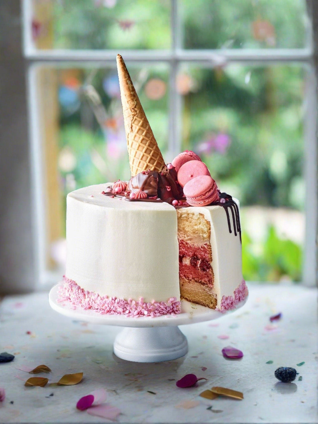 The Perfect Ice Cream Birthday Cake - Patisserie Valerie