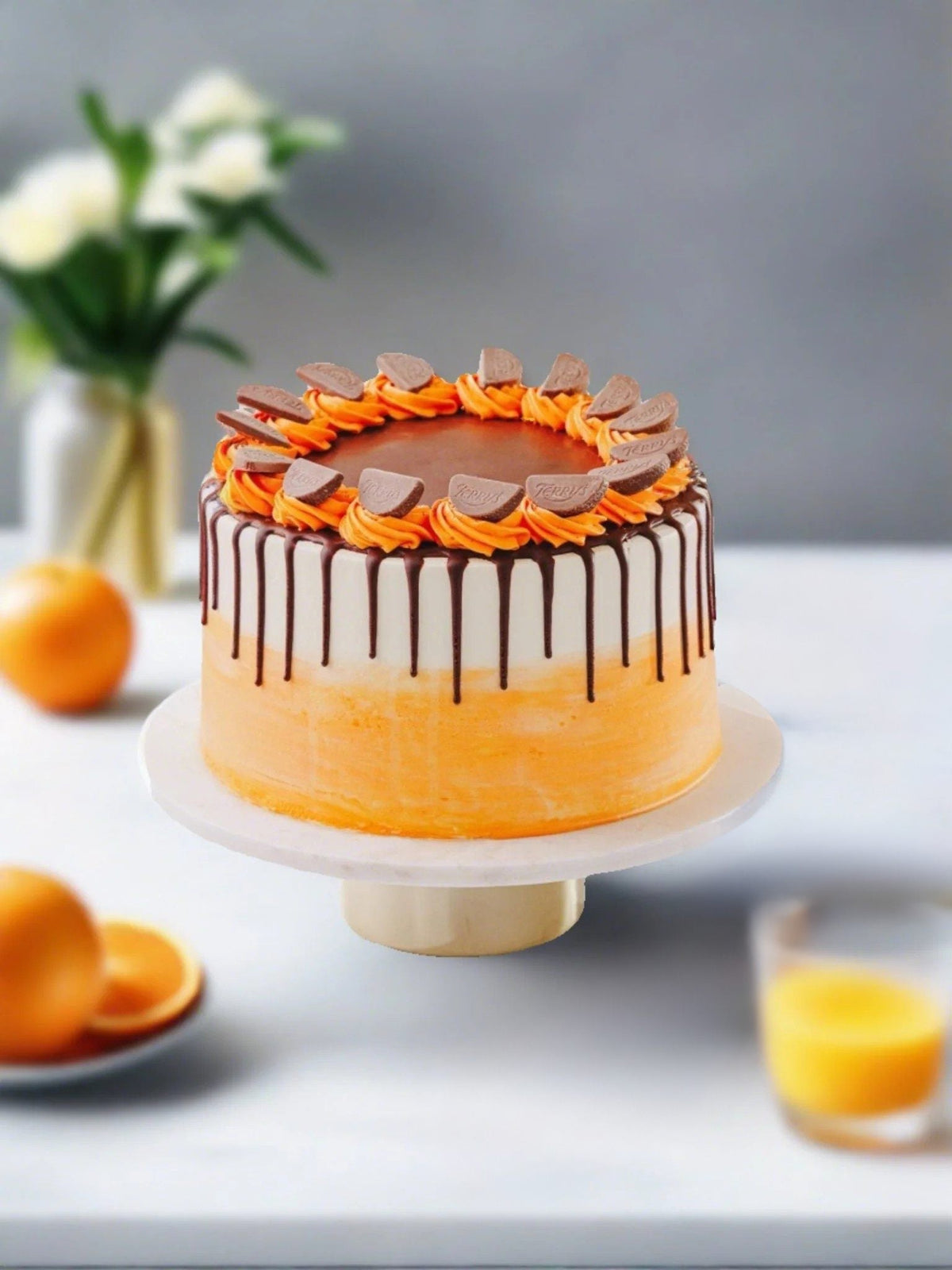 Orange Cookies Java Cake Chocolate Orange Cake Delivery | Next Day Delivery | Patisserie Valerie