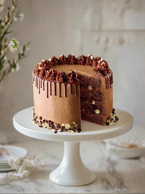 Decadent Chocolate Drip Cake - Patisserie Valerie