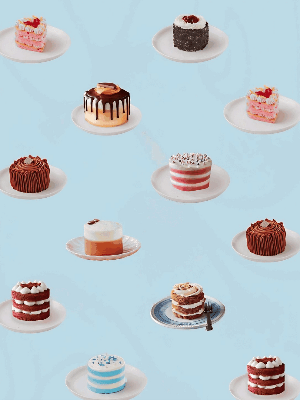 Pick and Mix 6 Mini Cakes Patisserie Valerie