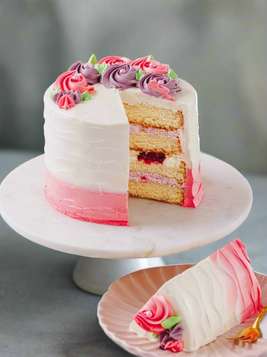 Rose Cake | Next Day Delivery | Patisserie Valerie