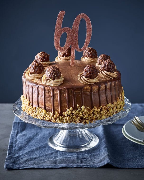 60th Birthday Toppers - Patisserie Valerie
