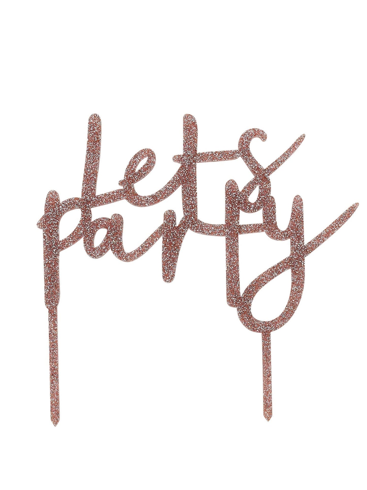 Let's Party Cake Toppers - Patisserie Valerie