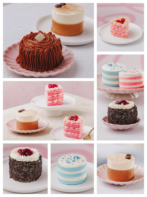Pick and Mix 6 Mini Cakes - Patisserie Valerie