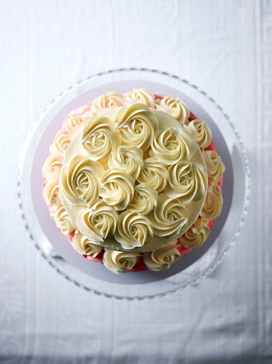 Pink Ombre Rosette Cake - Patisserie Valerie