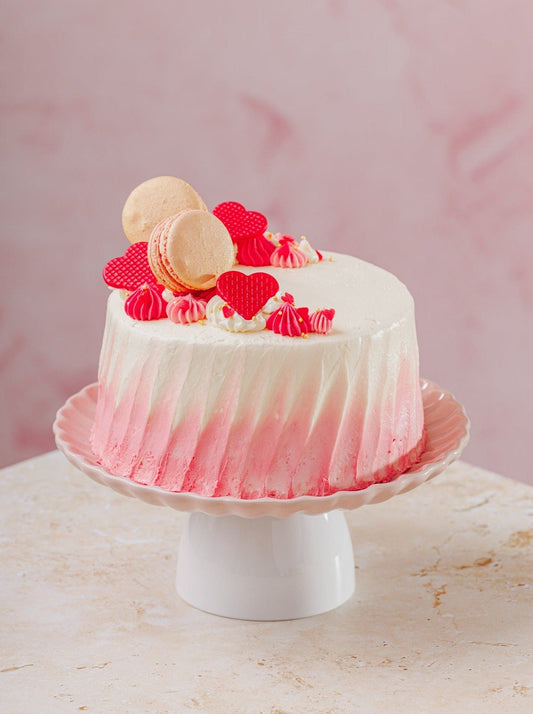 Queen of Hearts Strawberry & Fresh Cream Cake - Patisserie Valerie