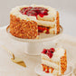 Strawberry Gateau Birthday Cake Package - Patisserie Valerie
